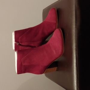 👢👢TOMS Lunata Boots 👢👢   Size: 8.5  Color: Raisin Suede
